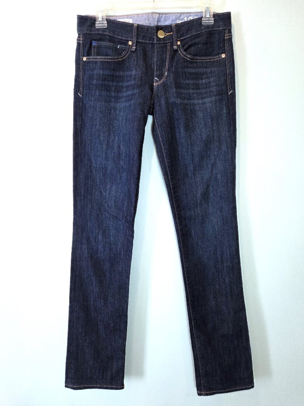 Gap Real Straight Leg Dark Wash Jeans Size 26